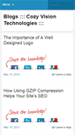 Mobile Screenshot of blogs.cozyvision.com